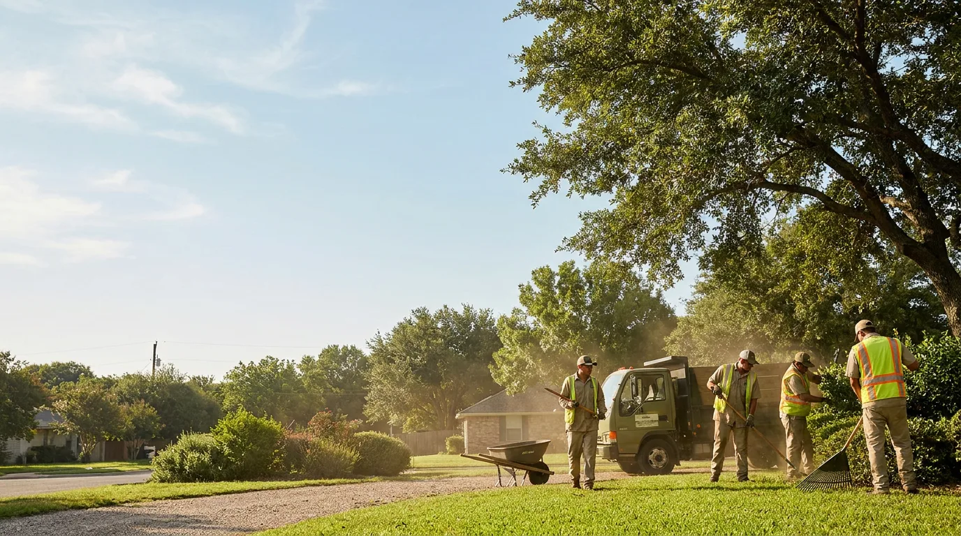 Landscaping in Aubrey, TX near me